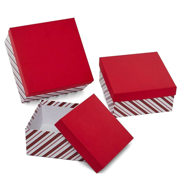 Christmas Box | Red Stripes