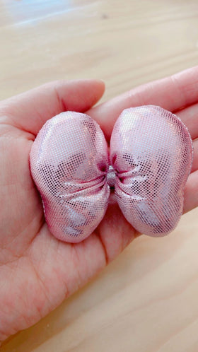 butterfly metallic pink