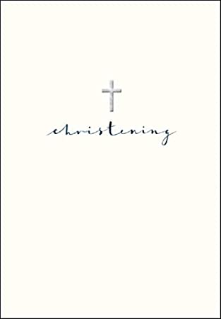 Card | Christening | Cross