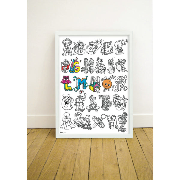 Coloring Book | ABC Giant Coloring Poster