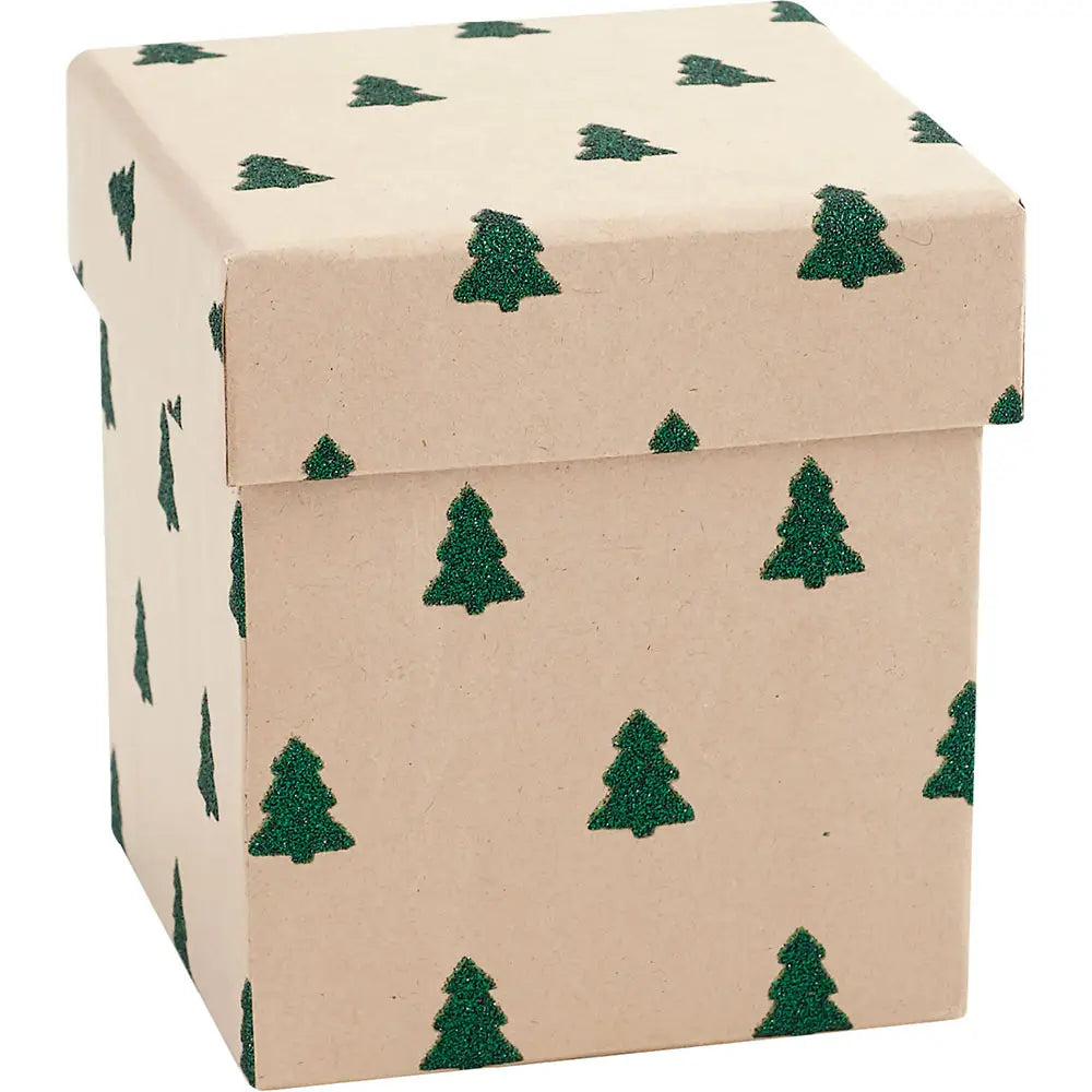 Gift Box | Xmas Trees | Cube