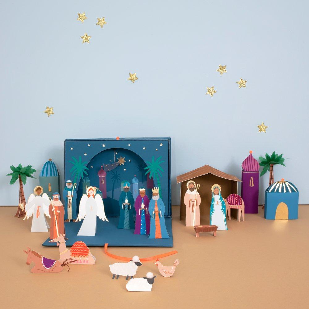 Advent Calendar | Nativity Paper Craft