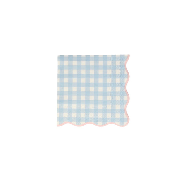 Gingham Small Napkins