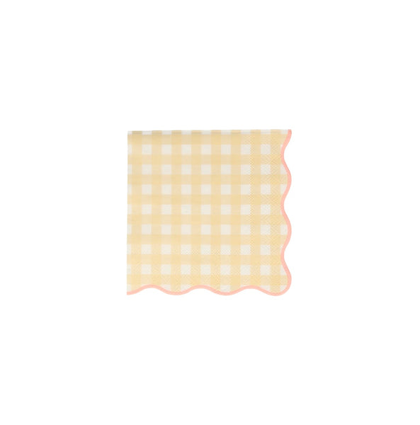 Gingham Small Napkins