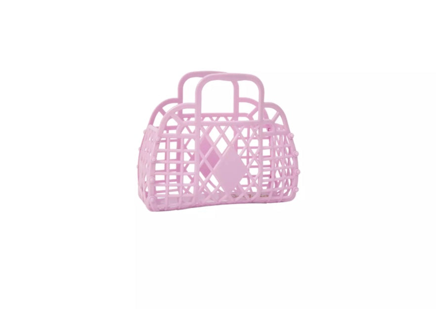 Mini Retro Basket | Lilac