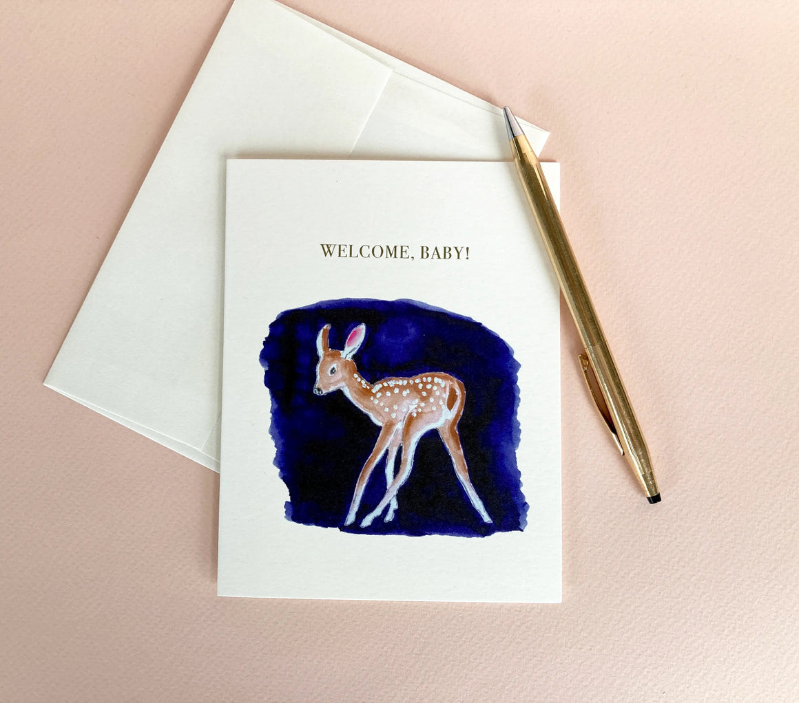 Card | Newborn Baby Fawn