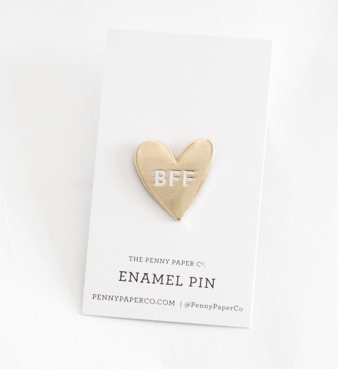 Enamel Pin | BFF Heart