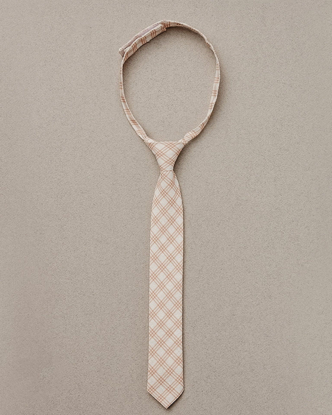 Skinny Tie | Oat Check