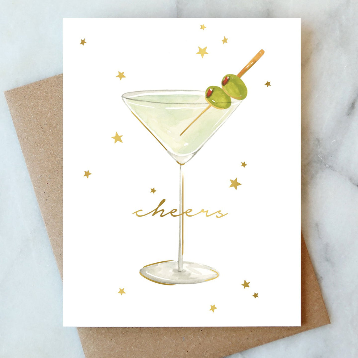 Card | Martini Cheers