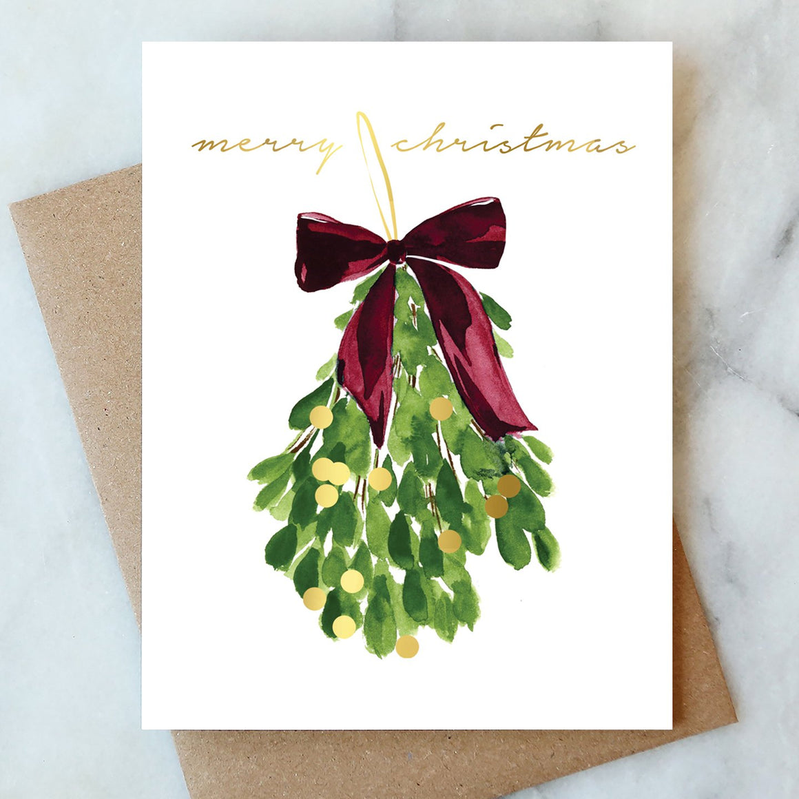 Christmas Card | Mistletoe