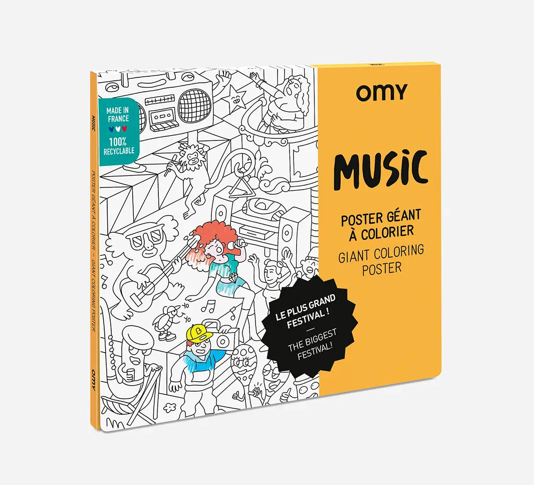 Coloring Book | Music Giant Poster
