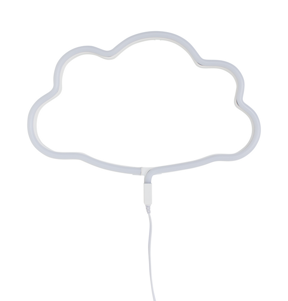 Neon Style Light | Yellow Cloud