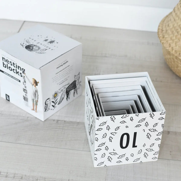 Nesting Blocks | Woodland Number