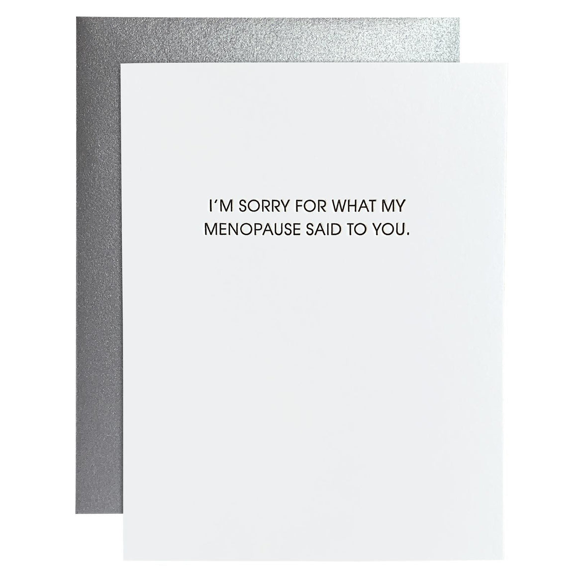 Card | Apology | My Menopause Said