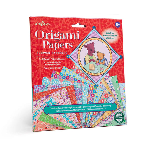 Origami Paper | Flower Patterns