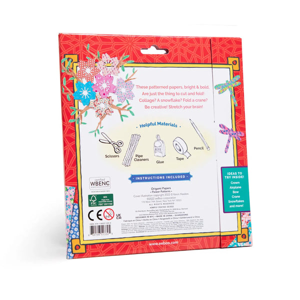 Origami Paper | Flower Patterns