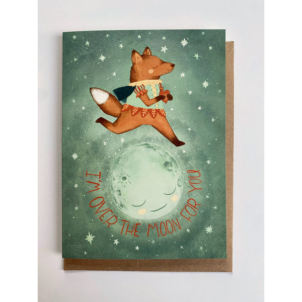Card | I’m Over The Moon For You
