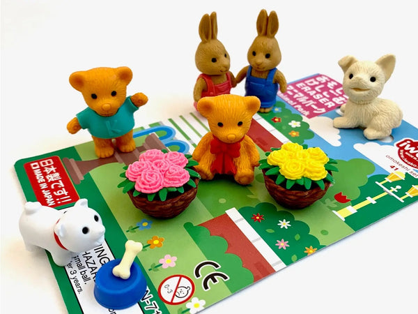 Eraser Set | Park Animals