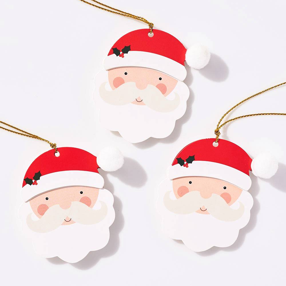 Gift Tags | Santa Pom