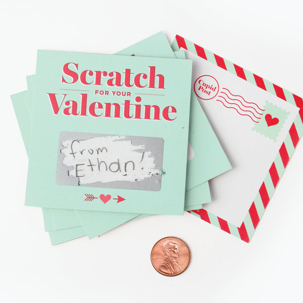 Scratch-Off Valentines | Mint