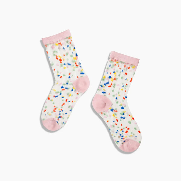 Socks | Sheer Confetti