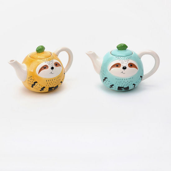 sloth teapot