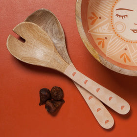 Wood Salad Server | Soleil