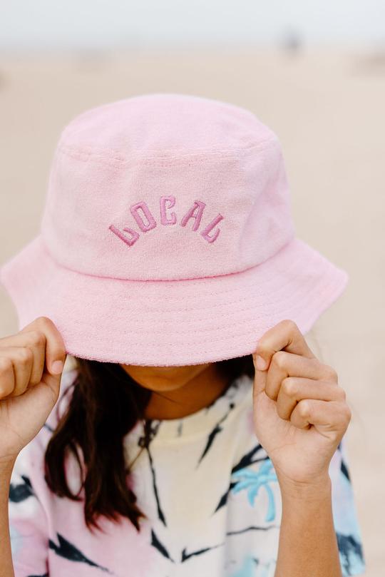 Bucket Hat | Local Pink Terry Loop