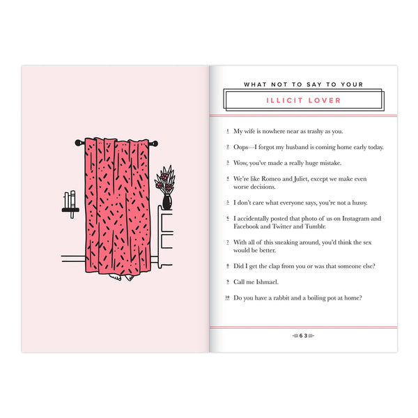 Book: What Not To Say | Love & Romance