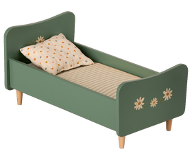 Wooden Bed | Mint Blue