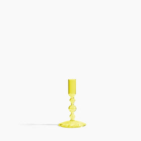 Candlestick Holder | Yellow Short